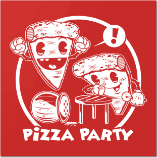 Pizza Party Posters and Art